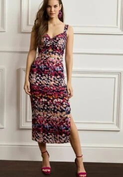 Next MIDI STANDARD - Etuikleid - Purple Floral -Next Shop 0211879a27ac4839b5d07e48263cfdd4 1