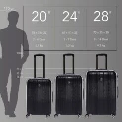 FERGÉ Kofferset TOULOUSE, Hartschale 3-teilig Reisekoffer Erweiterbar Mit 4 Rollen, Hartschalenkoffer (3 Tlg., Gr. M, L Und XL) Trolley-Set Rollkoffer, Koffer-Set Mit Integriertem Zahlenschloss Pink -Next Shop 2e20a085 324b 5843 bb62 44997070f6cd