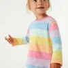 Next Langarmshirt - Rainbow Stripe -Next Shop 34e34b42f1054e0784bcfaba352d6244