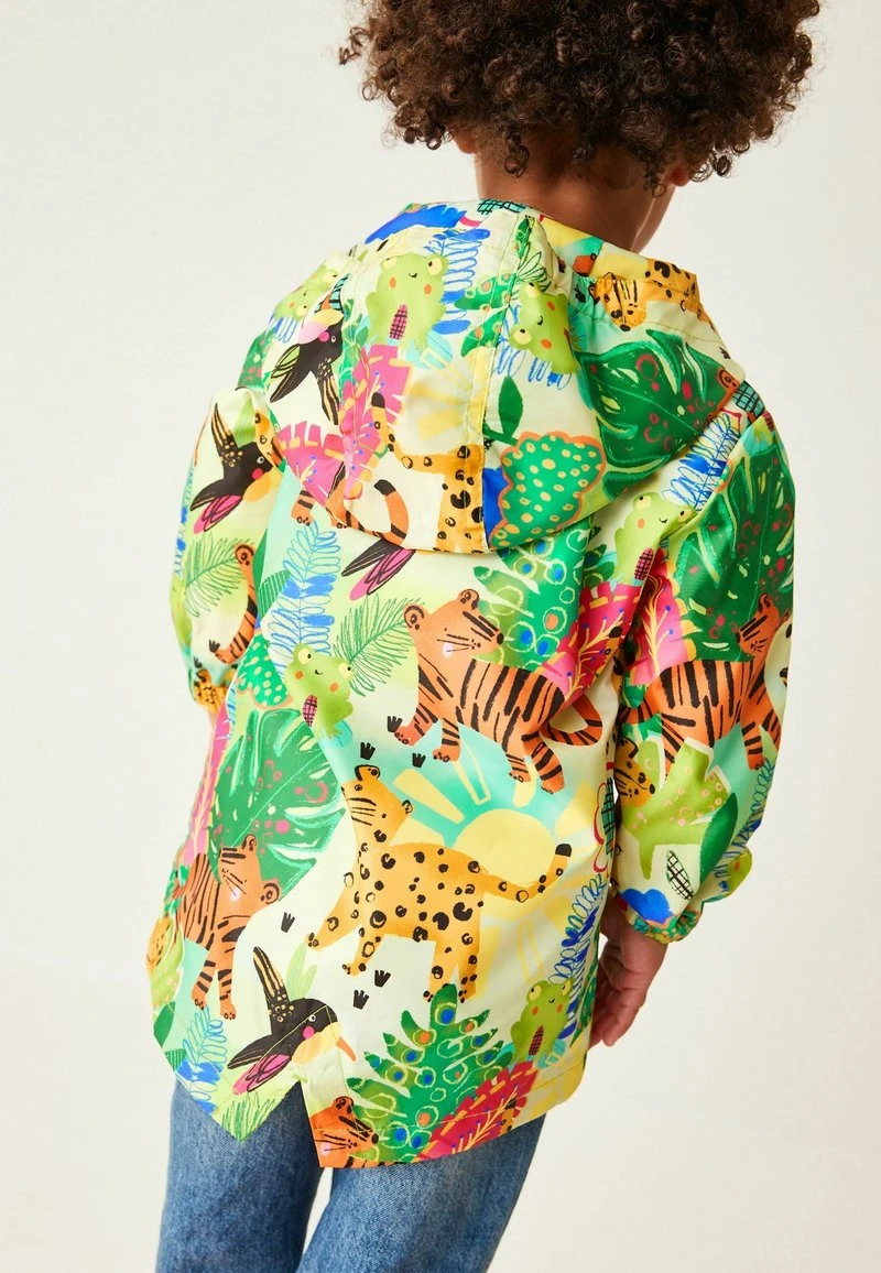 Next SHOWER RESISTANT PRINTED STANDARD - Regenjacke / Wasserabweisende Jacke - Green Character 4 Next SHOWER RESISTANT PRINTED STANDARD - Regenjacke / Wasserabweisende Jacke - Green Character – Bild 2