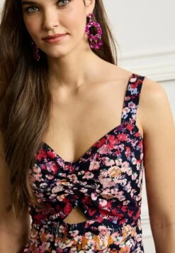 Next MIDI STANDARD - Etuikleid - Purple Floral -Next Shop 4a3cc98d47c94d31bf63543122fbd33c