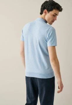 Next TEXTURED STANDARD - Poloshirt - Blue -Next Shop 78785937cc16466681b0fa3a23f12e61
