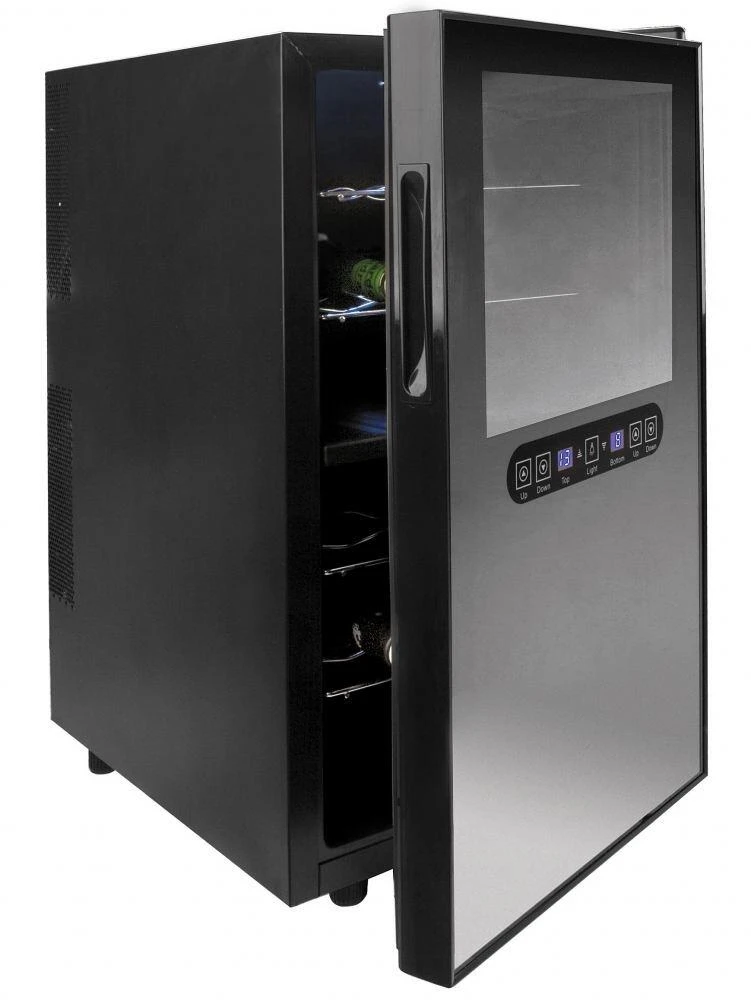 Lacor Weinkühlschrank Für 18 Flaschen Mit Zwei Kältekammern