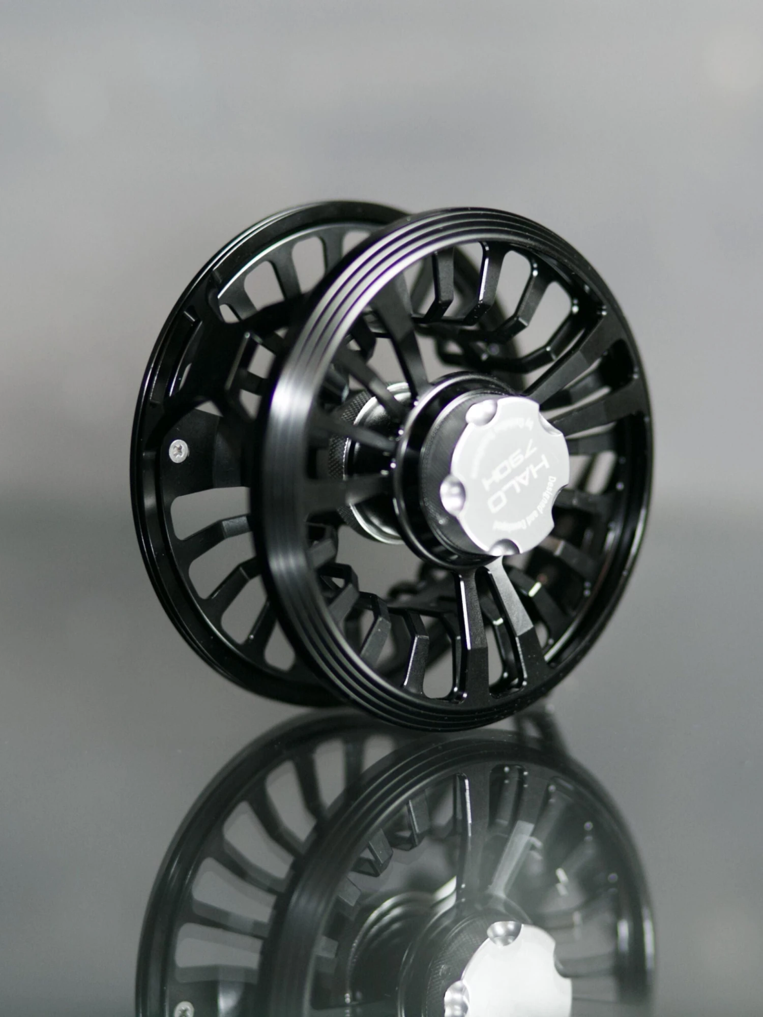 Guideline Halo DH Fliegenrolle Black Stealth 4 Guideline Halo DH Fliegenrolle Black Stealth – Bild 2