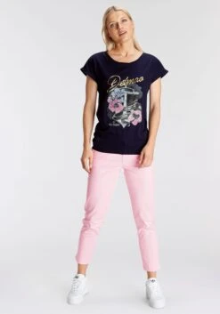 DELMAO Print-Shirt Mit Geblümten Anker-Logodruck - NEUE MARKE! -Next Shop ab6ff1d2 135f 5789 be71 8838f89261a0