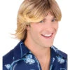 Surfer Boy Perücke Blond -Next Shop aufreisser peruecke blond herrenperuecke maennerperuecke karnevalsperuecke faschingsperuecke ladies man wig blond 16853