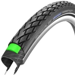 Schwalbe Reifen 27x1 1/4 (32-630) Marathon GreenGuard Reflexion Schwarz