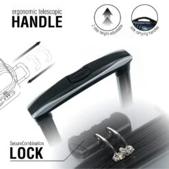 FERGÉ Kofferset TOULOUSE, Hartschale 3-teilig Reisekoffer Erweiterbar Mit 4 Rollen, Hartschalenkoffer (3 Tlg., Gr. M, L Und XL) Trolley-Set Rollkoffer, Koffer-Set Mit Integriertem Zahlenschloss Pink -Next Shop c41967de b22c 5772 befc e0dbc4e247b9