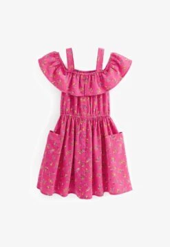 Next PRINTED COLD-SHOULDER STANDARD - Freizeitkleid - Cobalt Blue -Next Shop c9517865e9824c498da7ab4acd6b8fd7