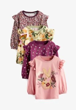 Next 4 PACK - Langarmshirt - Lilac Purple Fairy -Next Shop d7c8ed57545b407b9cf7a4fe7e56e541