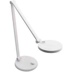 FeinTech Schreibtischlampe LTL00120 LED, Dimmbar, Standfuß, Weiß -Next Shop f046f1ff62e5f1f8ace50ed82721e18504041507 schreibtischlampe feintech ltl00120 led