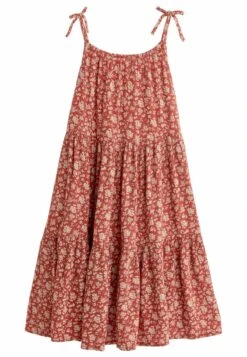 Next TIERED STRAPPY STANDARD - Freizeitkleid - Orange Ditsy -Next Shop f1e4ce8eb1af4c51ad786ca386f3ee7b