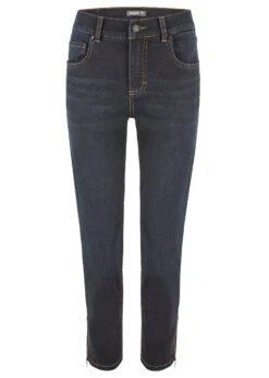 ANGELS Skinny-fit-Jeans Skinny Ankle Zip Mit Reißverschlüssen