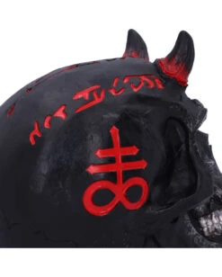 Infernal Teufels Totenschädel 20cm -Next Shop infernal teufels totenkopf infernal teufels totenschaedel infernal devil skull gothic deko 54566 05