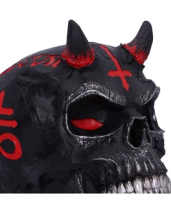 Infernal Teufels Totenschädel 20cm -Next Shop infernal teufels totenkopf infernal teufels totenschaedel infernal devil skull gothic deko 54566 06
