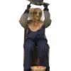 Kettensägen Serienmörder Halloween Animatronic -Next Shop kettensaegen moerder halloween animatronic halloween chainsaw greeter animatronic 52984