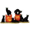Lemax Spooky Town - Halloween Katzen 2er Set -Next Shop lemax spooky town halloween cats 2er set halloween deko spooky town figuren kaufen 53725 01