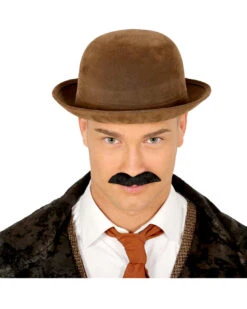 Selbstklebendes Schnauzbart Set 6 St. -Next Shop selbstklebendes schnurrbart set 6 stueck self adhesive moustache set halloween bart klebe bart kostuem zubehoer 39117 1