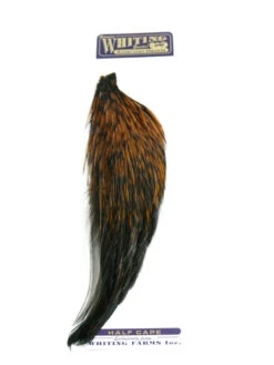 Whiting 1/2 Rooster Cape -Next Shop whiting half cape brown badger