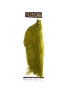 Whiting 1/2 Rooster Cape -Next Shop whiting half cape olive